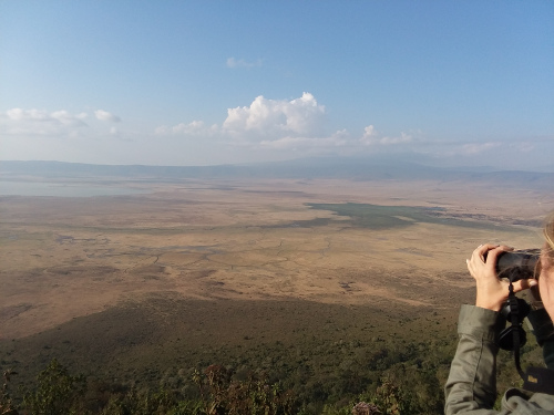 The Ngorongoro Crater.