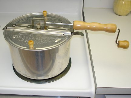 My Whirley-Pop popcorn popper