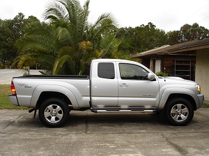 My new Toyota Tacoma 4X4 Pickup Truck