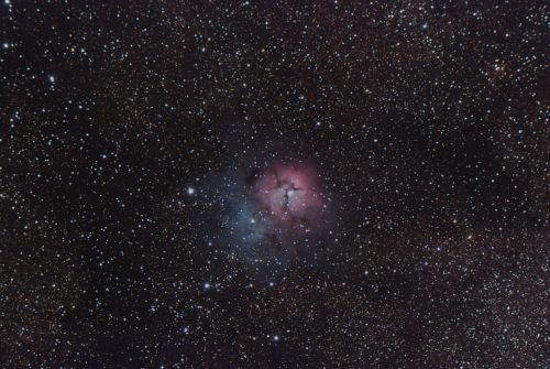 The Trifid Nebula.