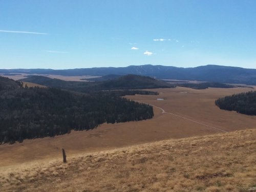 The view from the top of Green's Peak