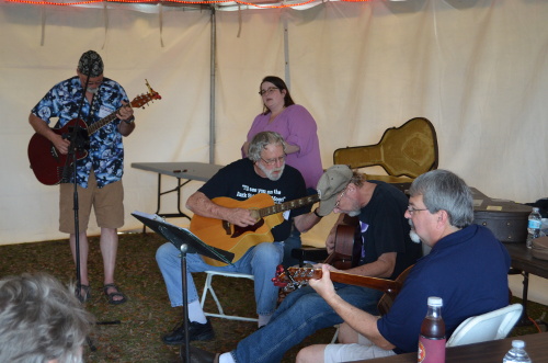 A jam session at the OBS.