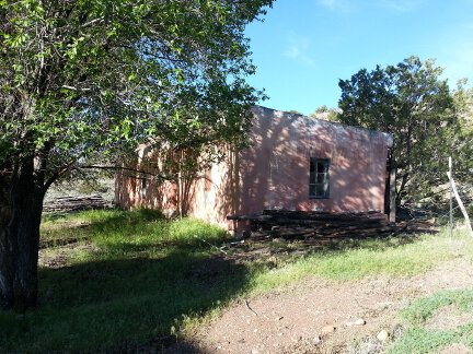 Another old adobe building that was in the movie Young Guns.