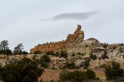 The badlands near Cuba, NM.