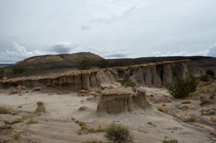 More badlands near Cuba, NM.