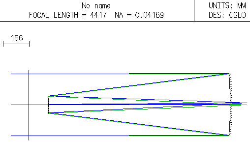 A 14.5 inch f/12 classical cassegrain telescope design